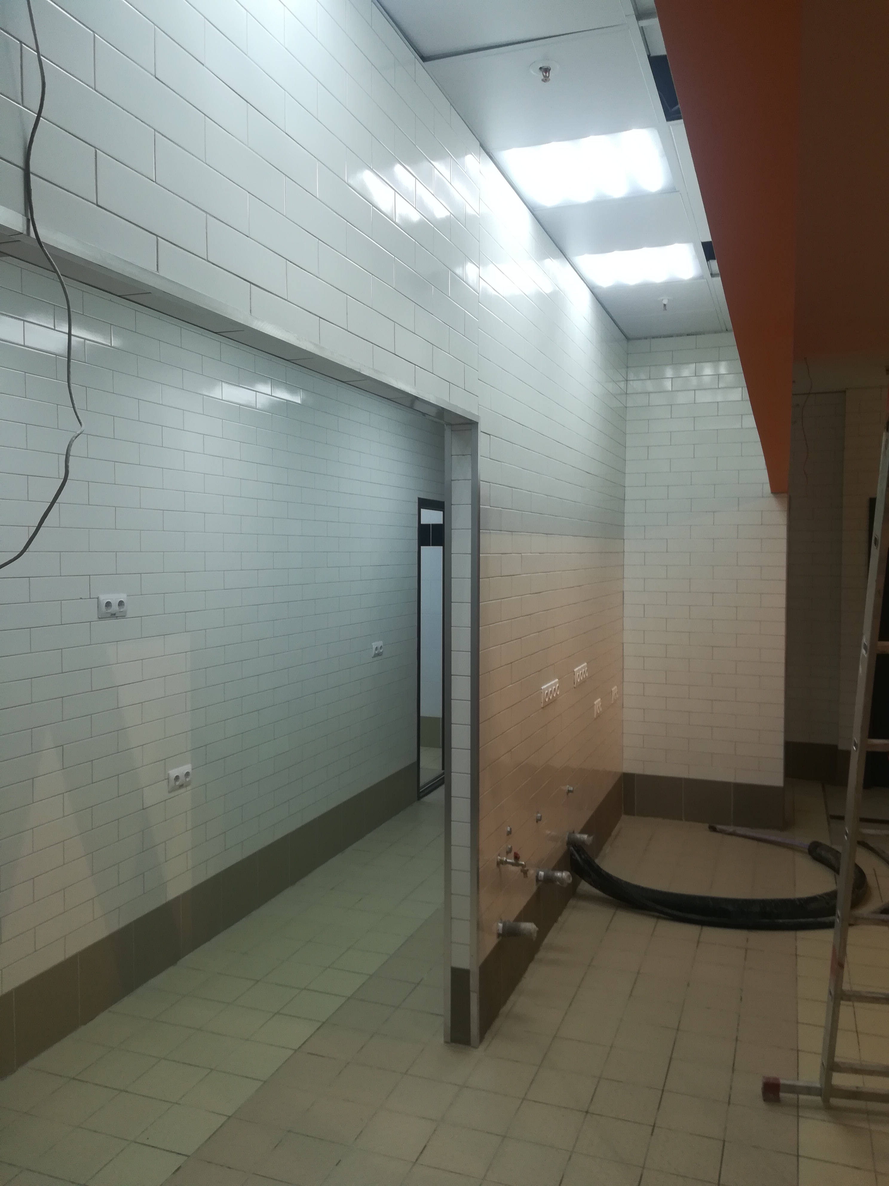 Уборка пиццерии После